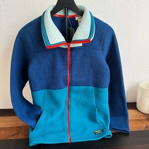 NWT LL Bean Women’s Full Zip Fleece Jacket